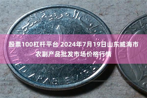 股票100杠杆平台 2024年7月19日山东威海市农副产品批发市场价格行情