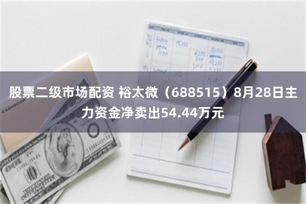 股票二级市场配资 裕太微（688515）8月28日主力资金净卖出54.44万元