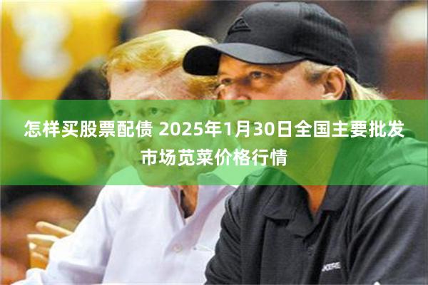 怎样买股票配债 2025年1月30日全国主要批发市场苋菜价格行情